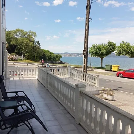 Piso Primera Línea Playa Miño/la Coruña Apartamento Mino